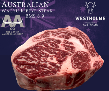 Australian Westholme Wagyu Ribeye Steak BMS 8-9