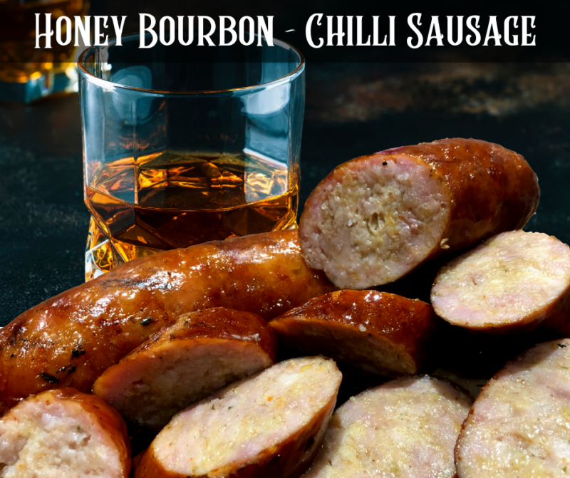 Honey Bourbon Chilli Sausage John Davidsons