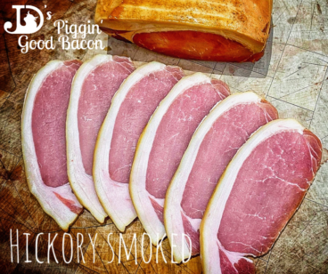 JD's Dry Cure Hickory Wood Smoked Bacon