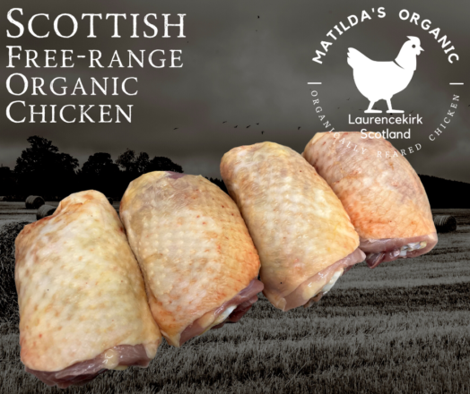 Matilda's Organic Chicken Thighs