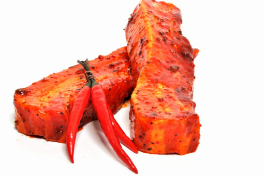 Pork Spare Ribs, Red Chilli