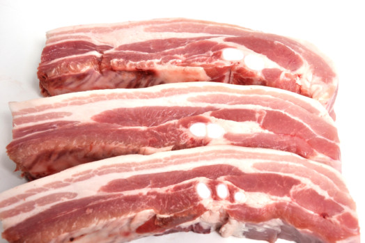 Pork Spare Ribs, Uncoated