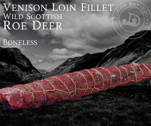 Roe Deer Venison Loin Fillet