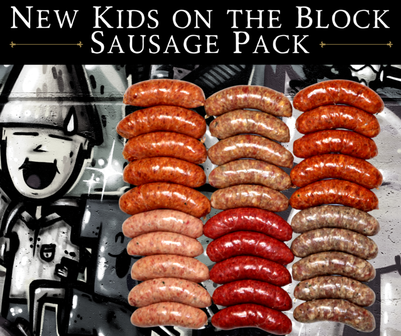 Sausage Taster Pack New Kids on the Block John Davidsons