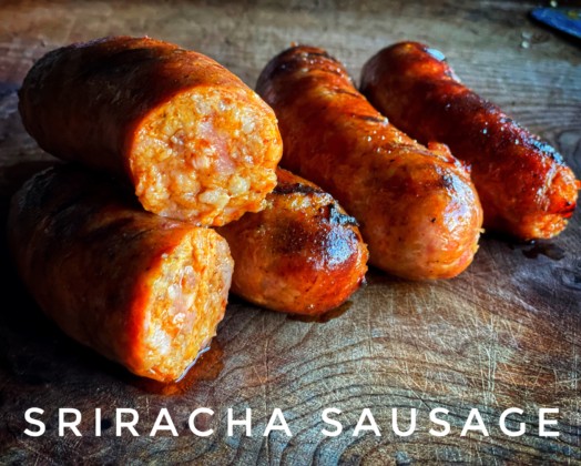 Sriracha Pork Sausage