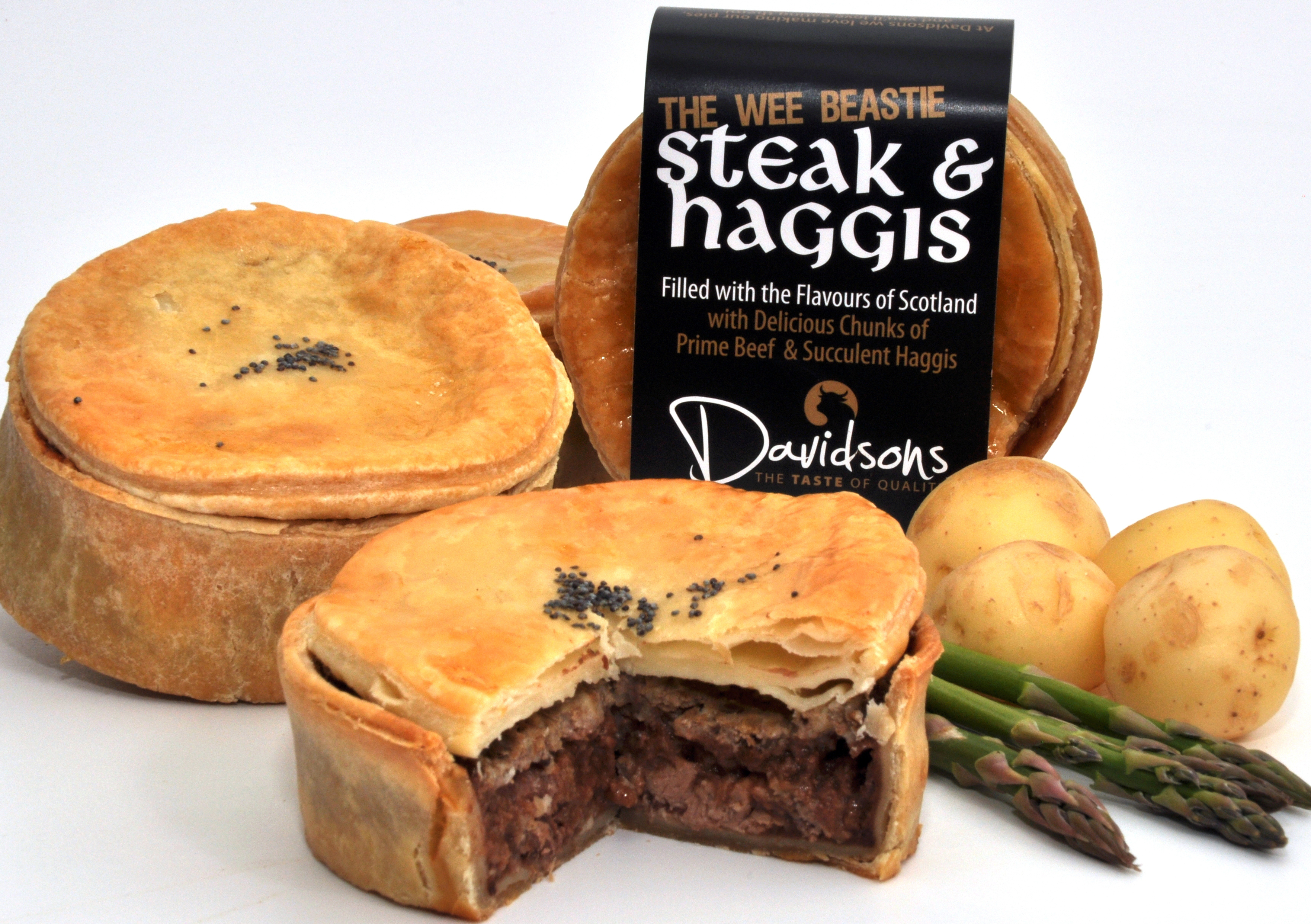 Steak & Haggis Pie - Haggis - John Davidsons - The Online ...