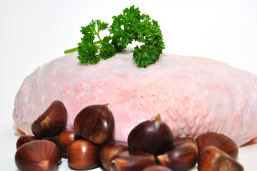 Turkey Breast Roast with Pork & Chestnut Stuffing