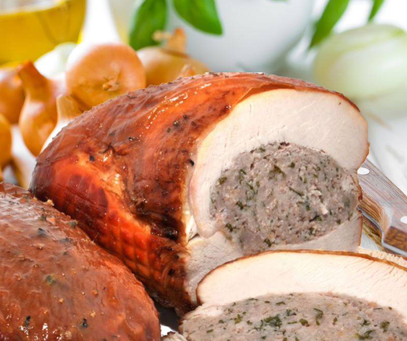Turkey Breast Roast with Sage & Onion Stuffing John Davidsons