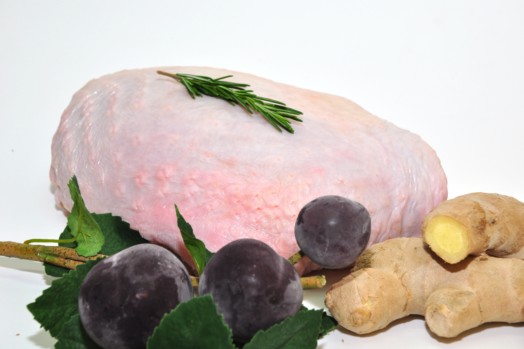 Turkey Breast Roast with Plum & Ginger Stuffing