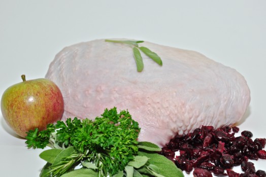 Turkey Breast Roast with Cranberry, Apple & Herb Stuffing