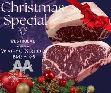 Westholme Wagyu Sirloin Christmas Special