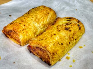 Curried Chicken Sausage Roll