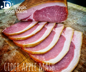 JD's Dry Cure Cider Apple Mash Smoked Bacon
