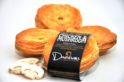 Chicken & Mushroom Pie