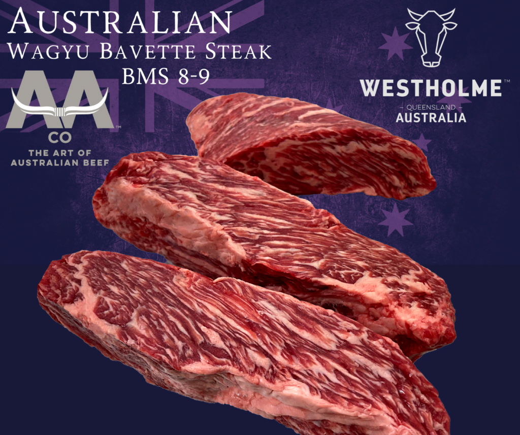 Australian Westholme Wagyu Bavette Steak BMS 89 John Davidsons