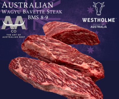 Australian Westholme Wagyu Bavette Steak BMS 8-9