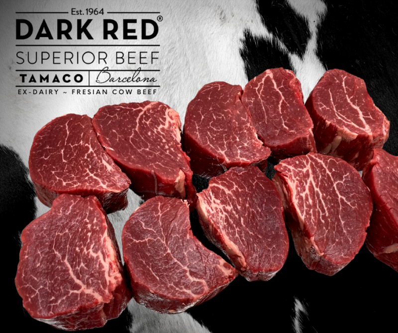 Fillet Steak of Ex-Dairy Friesian Cow Beef