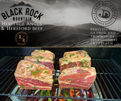 Short Rib Minis' Split Full Rack ~ Black Rock Mountain