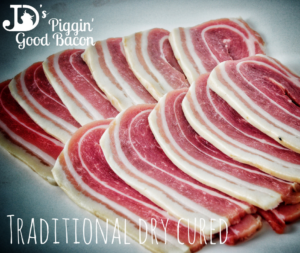 JD's Traditional Dry Cured Streaky Bacon
