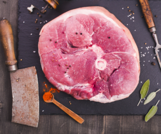 Pork Gigot (Leg) on the bone