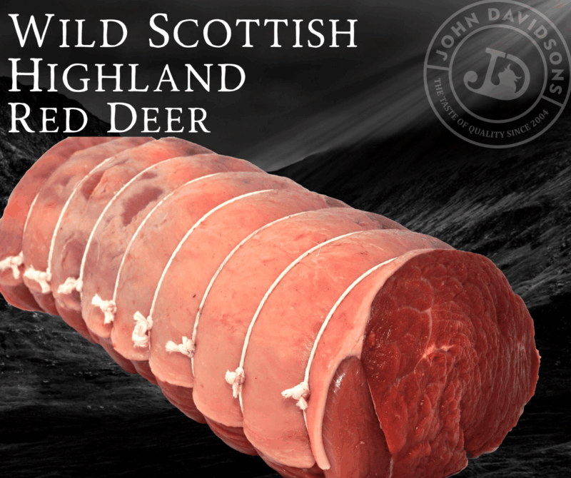 Red Deer Venison Haunch Roast