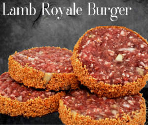Lamb Burger Royale
