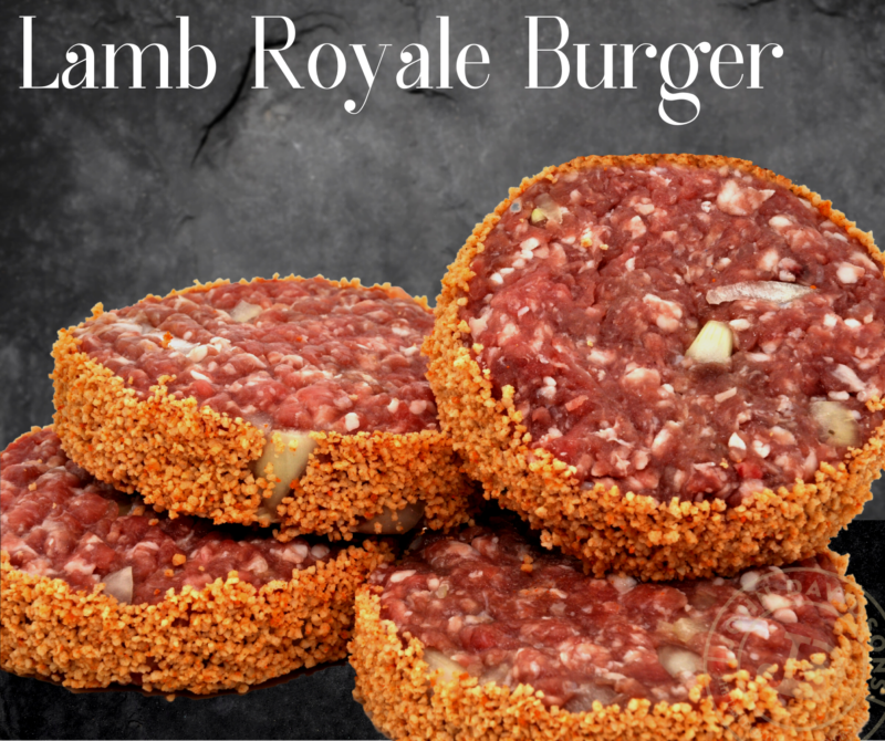 Lamb Burger Royale
