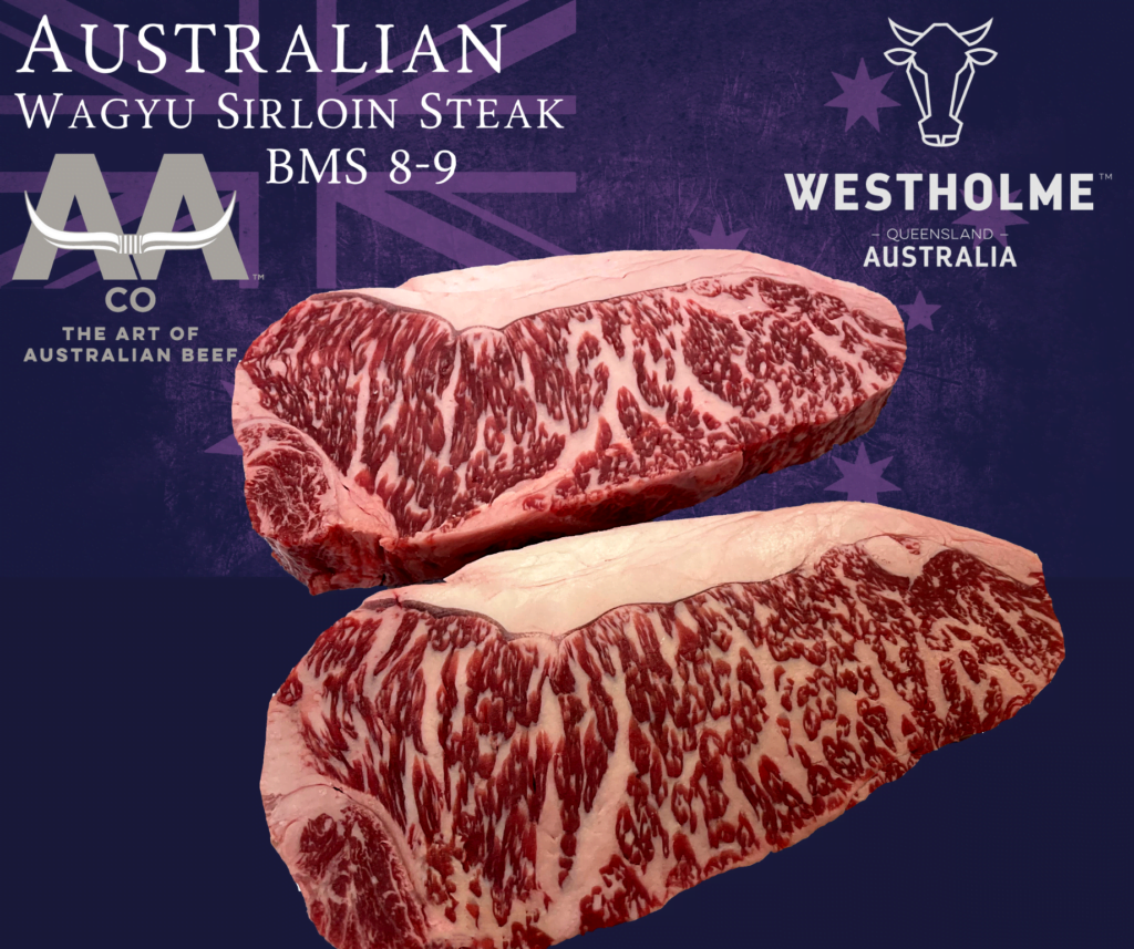 Sirloin Steak Westholme Wagyu BMS 89 John Davidsons