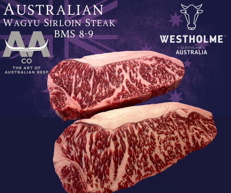 Australian Westholme Wagyu Sirloin Steak BMS 89 John Davidsons