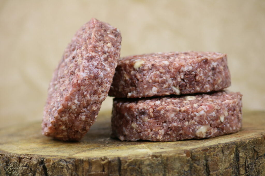 Pork, Black Pudding and Apple Burger