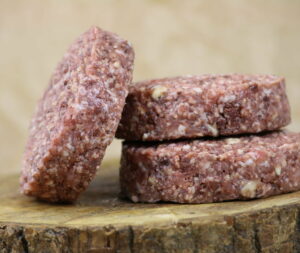 Pork, Black Pudding and Apple Burger