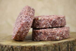 Pork, Black Pudding and Apple Burger