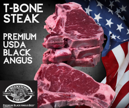 T Bone Steak Creekstone Farms