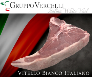 Controfiletto di vitello con osso ~ Italian White Veal T-Bone