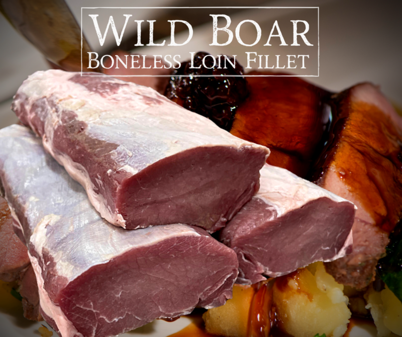 Wild Boar Loin Fillet