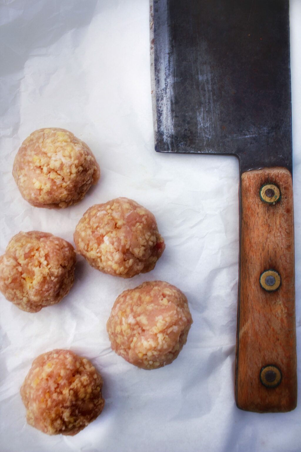 Chicken Meatballs ~ LOW FAT