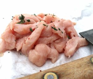 Chicken Fillet Strips ~ LOW FAT