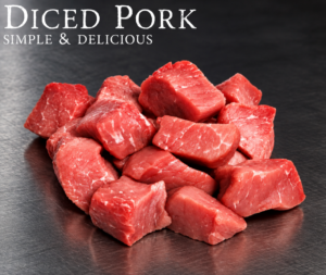 Diced Pork