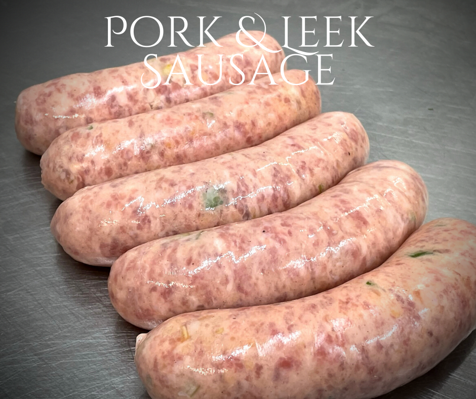 Pork and Leek Sausages John Davidsons