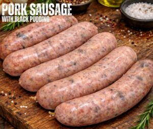 Pork and Black Pudding Sausages