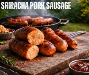 Sriracha Pork Sausage