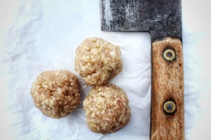 Turkey Meatballs ~ LOW FAT
