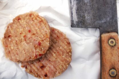 Turkey, Cumin and Chilli Burger ~ LOW FAT
