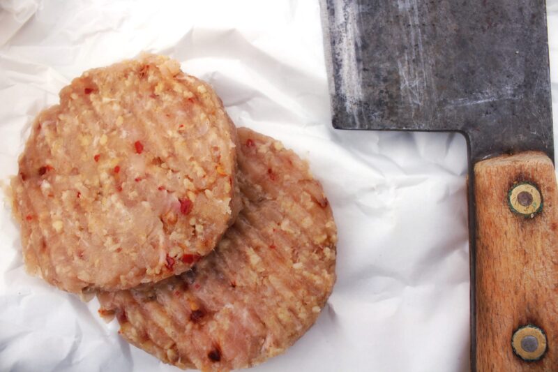Turkey, Cumin and Chilli Burger ~ LOW FAT