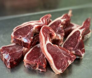 Lamb Chops ~ thinner cut