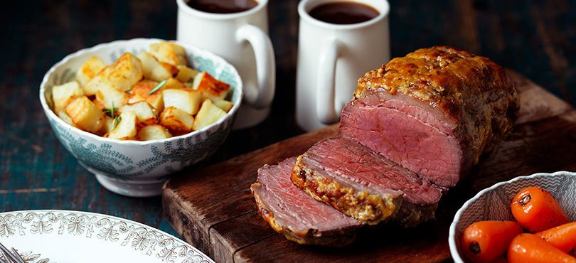 Beef Mini Roast with Mustard Crust - John Davidsons