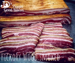 JD's Dry Cured Hickory Smoked Streaky Bacon