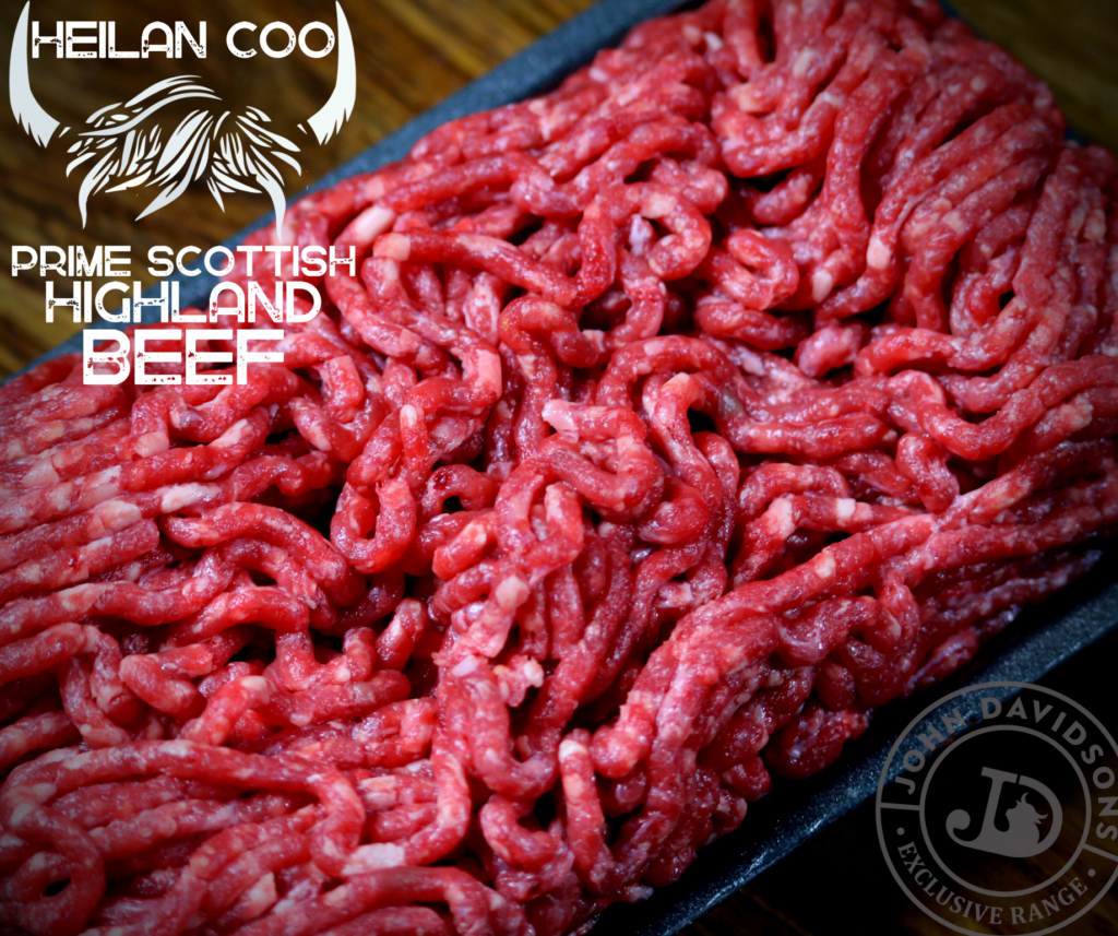 Highland Cow Steak Mince John Davidsons