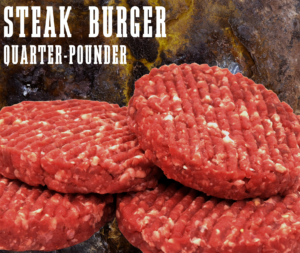 Steak Burgers ~ Quarter-pounders