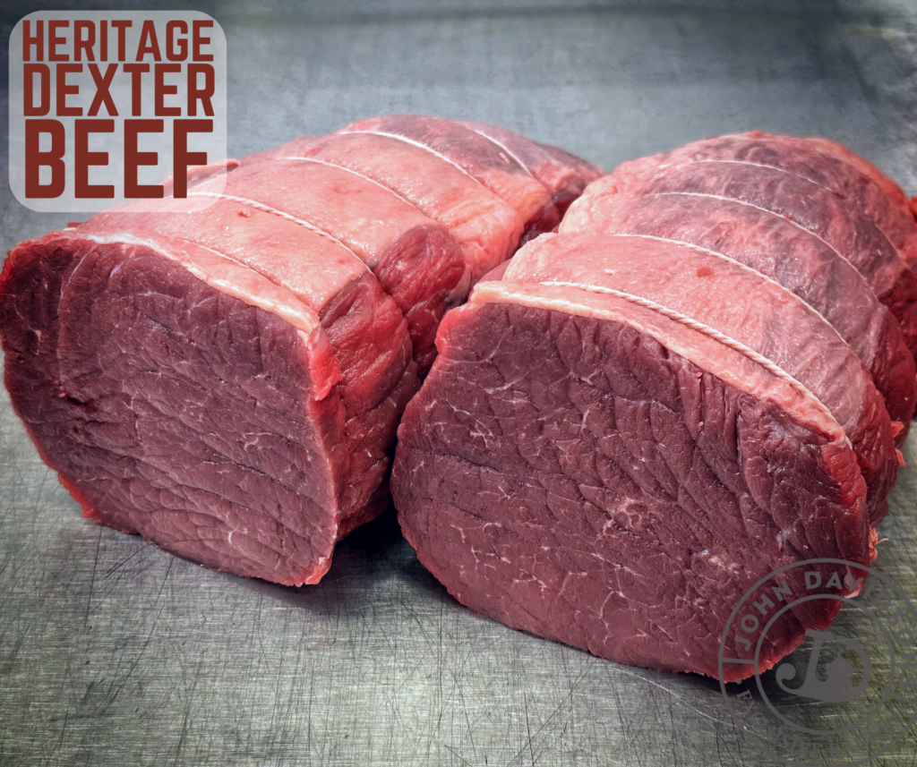 Heritage Dexter Beef Silverside roast John Davidsons